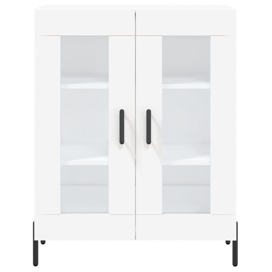 Dressoir 69,5X34X90 Cm Bewerkt Hout Wit