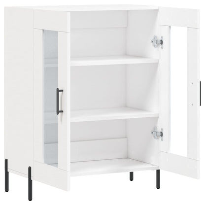 Dressoir 69,5X34X90 Cm Bewerkt Hout Wit