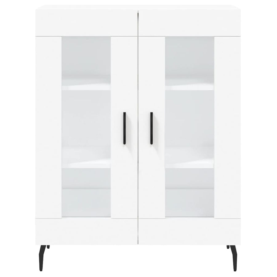 Dressoir 69,5X34X90 Cm Bewerkt Hout Wit