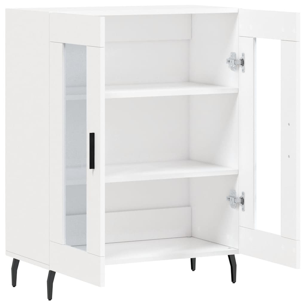 Dressoir 69,5X34X90 Cm Bewerkt Hout Wit