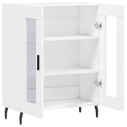 Dressoir 69,5X34X90 Cm Bewerkt Hout Wit