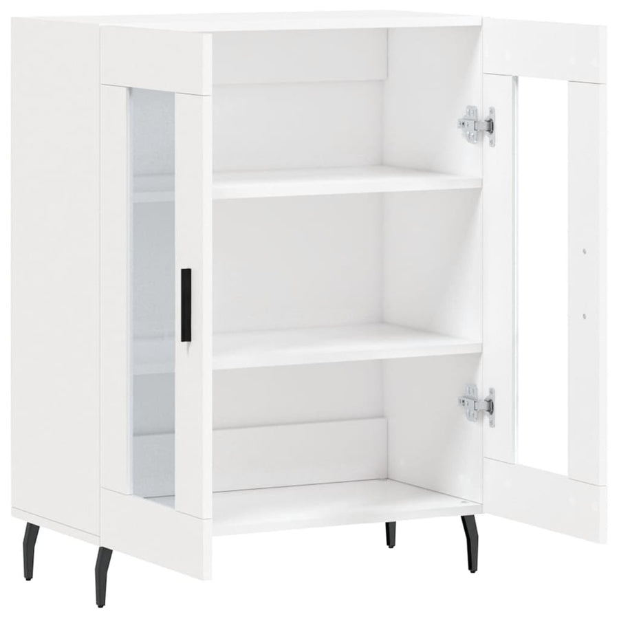 Dressoir 69,5X34X90 Cm Bewerkt Hout Wit