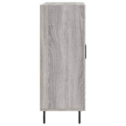 Dressoir 69,5X34X90 Cm Bewerkt Hout Grijs Sonoma Eikenkleurig