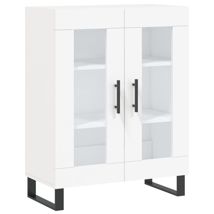 Dressoir 69,5X34X90 Cm Bewerkt Hout Wit