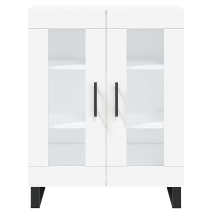 Dressoir 69,5X34X90 Cm Bewerkt Hout Wit