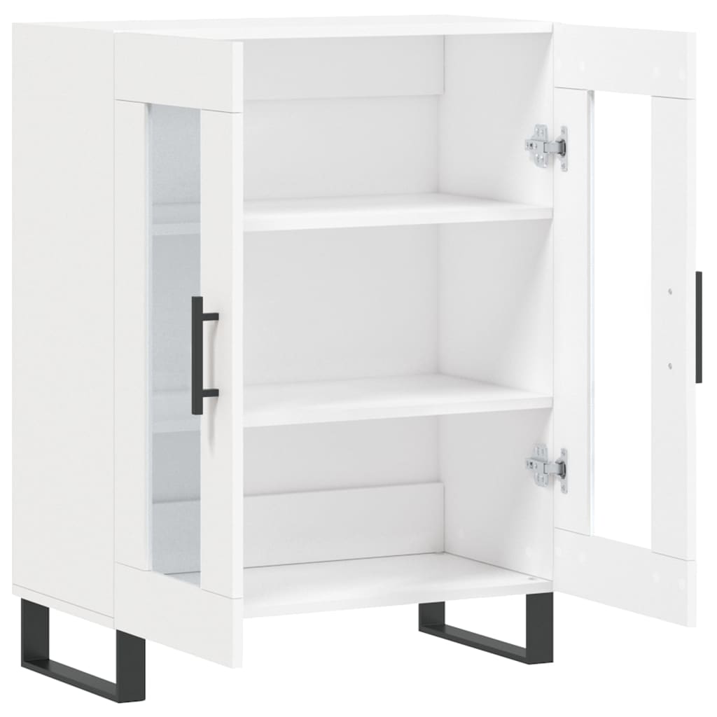 Dressoir 69,5X34X90 Cm Bewerkt Hout Wit