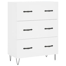 Dressoir 69,5X34X90 Cm Bewerkt Hout Wit