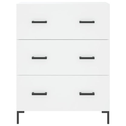Dressoir 69,5X34X90 Cm Bewerkt Hout Wit