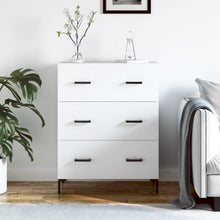 Dressoir 69,5X34X90 Cm Bewerkt Hout Wit