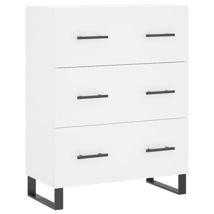 Dressoir 69,5X34X90 Cm Bewerkt Hout Wit