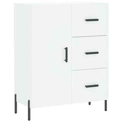 Dressoir 69,5X34X90 Cm Bewerkt Hout Wit