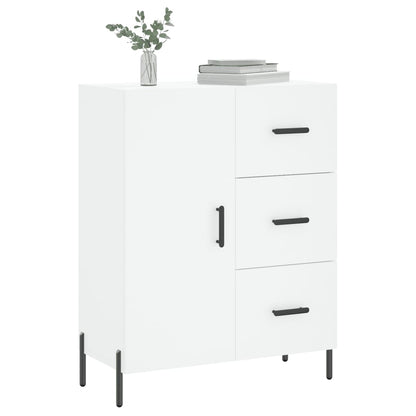 Dressoir 69,5X34X90 Cm Bewerkt Hout Wit