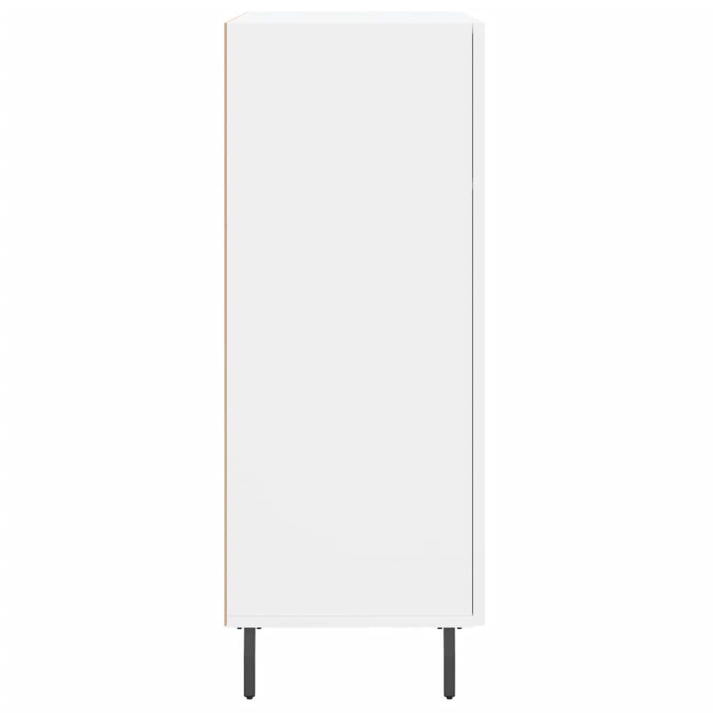 Dressoir 69,5X34X90 Cm Bewerkt Hout Wit