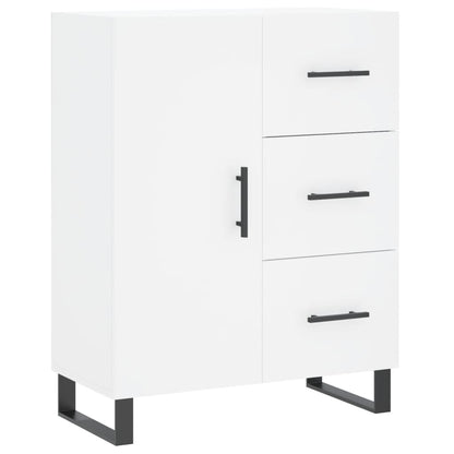 Dressoir 69,5X34X90 Cm Bewerkt Hout Wit