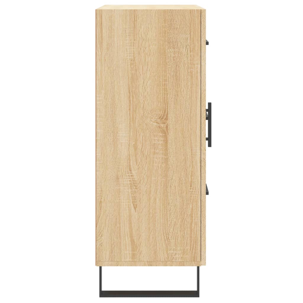 Dressoir 69,5X34X90 Cm Bewerkt Hout Kleurig Sonoma eiken