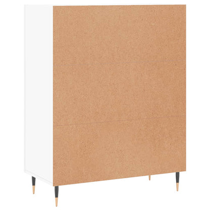 Dressoir 69,5X34X90 Cm Bewerkt Hout Wit