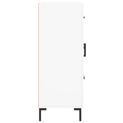 Dressoir 69,5X34X90 Cm Bewerkt Hout Wit