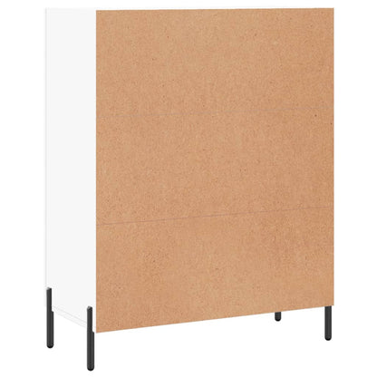 Dressoir 69,5X34X90 Cm Bewerkt Hout Wit