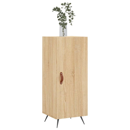 Dressoir 34,5X34X90 Cm Bewerkt Hout Sonoma Eiken