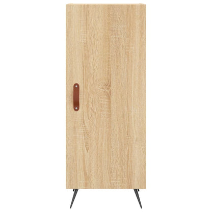 Dressoir 34,5X34X90 Cm Bewerkt Hout Sonoma Eiken