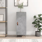 Sideboard 34.5x34x90 cm treated wood concrete grey