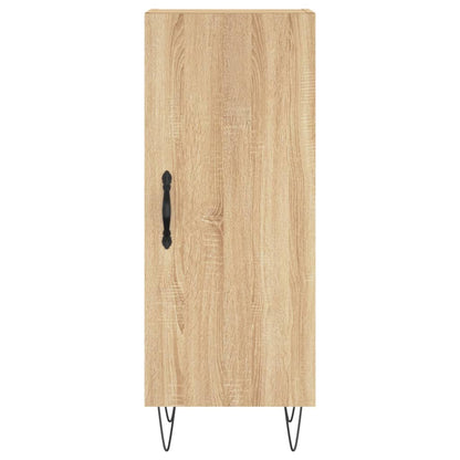 Dressoir 34,5X34X90 Cm Bewerkt Hout Sonoma Eiken