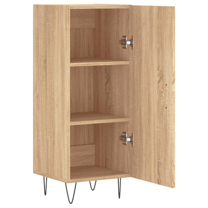 Dressoir 34,5X34X90 Cm Bewerkt Hout Sonoma Eiken