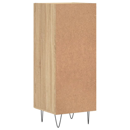 Dressoir 34,5X34X90 Cm Bewerkt Hout Sonoma Eiken
