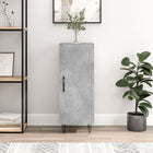 Sideboard 34.5x34x90 cm treated wood concrete grey