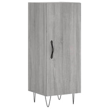 Dressoir 34,5X34X90 Cm Bewerkt Hout Grijs Sonoma Eikenkleurig