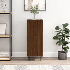 Sideboard 34.5x34x90 cm engineered wood brown oak color