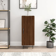 Sideboard 34.5x34x90 cm engineered wood brown oak color