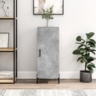Sideboard 34.5x34x90 cm treated wood concrete grey