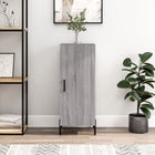 Sideboard 34.5x34x90 cm engineered wood grey Sonoma oak colour