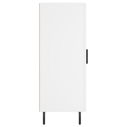 Dressoir 34,5X34X90 Cm Bewerkt Hout Wit