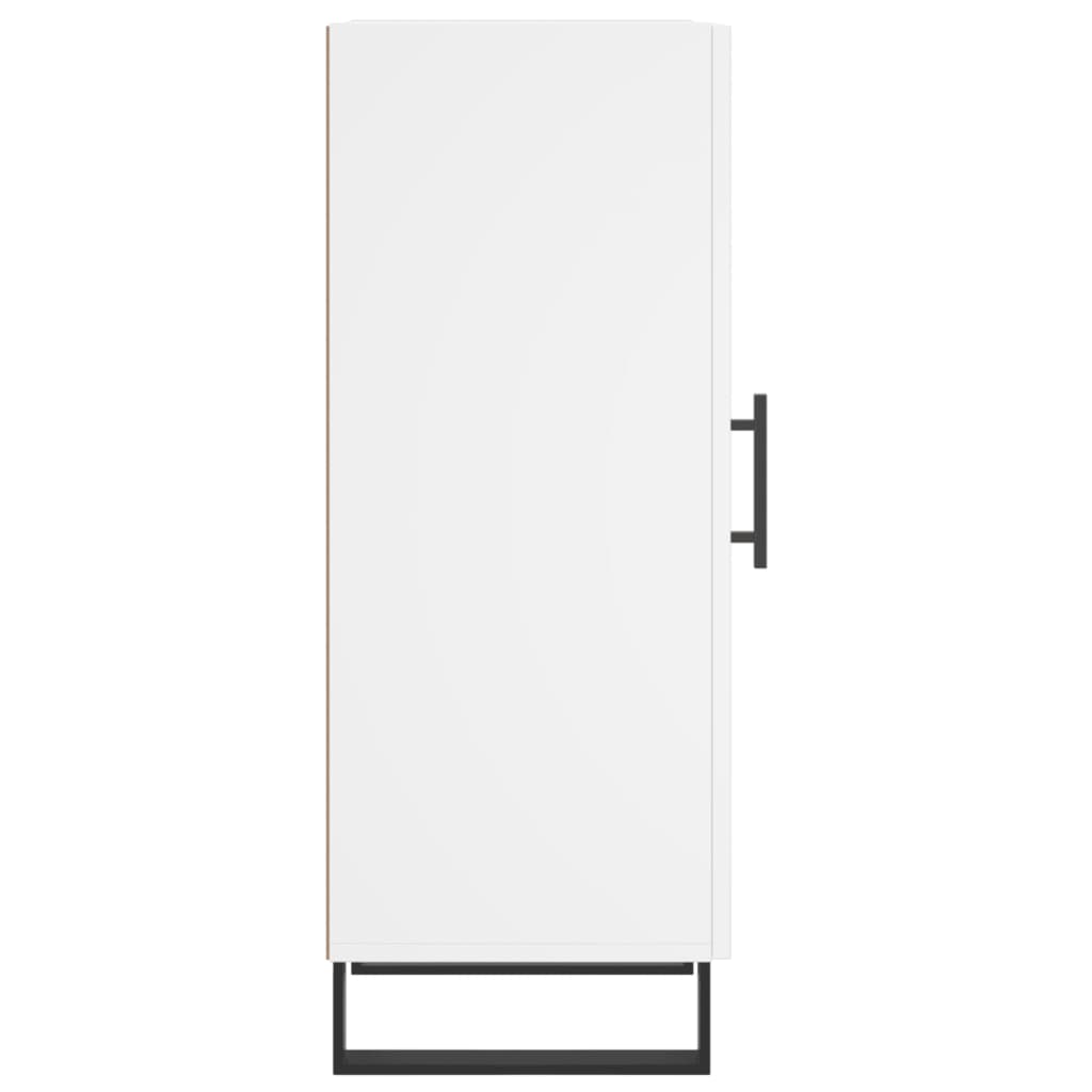 Dressoir 34,5X34X90 Cm Bewerkt Hout Wit