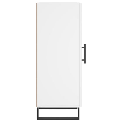 Dressoir 34,5X34X90 Cm Bewerkt Hout Wit