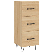 Dressoir 34,5X34X90 Cm Bewerkt Hout Sonoma Eiken