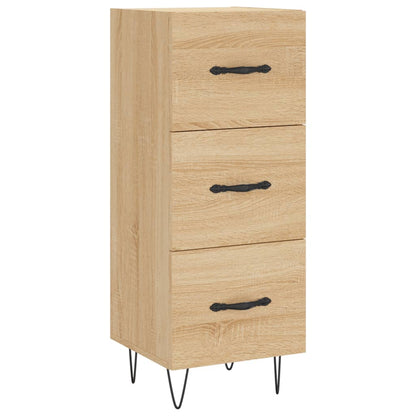 Dressoir 34,5X34X90 Cm Bewerkt Hout Sonoma Eiken