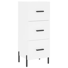 Dressoir 34,5X34X90 Cm Bewerkt Hout Wit