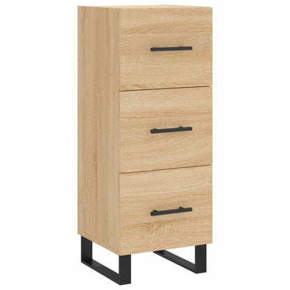 Dressoir 34,5X34X90 Cm Bewerkt Hout Sonoma Eiken