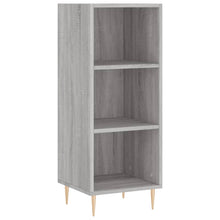 Dressoir 34,5X32,5X90 Cm Bewerkt Hout Grijs Sonoma Eikenkleurig