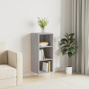Dressoir 34,5x32,5x90 cm bewerkt hout grijs