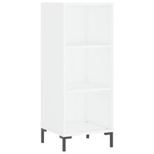 Dressoir 34,5X32,5X90 Cm Bewerkt Hout Wit