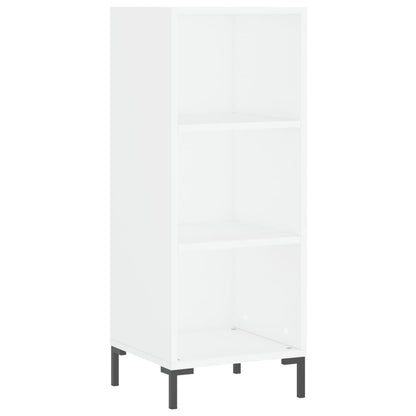 Dressoir 34,5X32,5X90 Cm Bewerkt Hout Wit