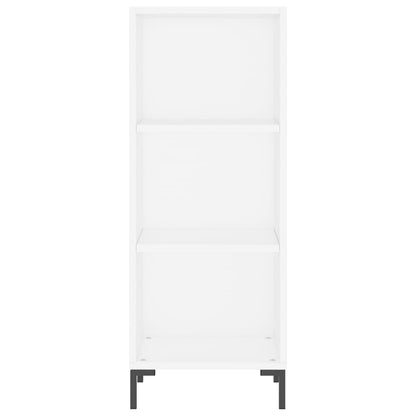 Dressoir 34,5X32,5X90 Cm Bewerkt Hout Wit