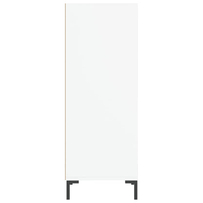 Dressoir 34,5X32,5X90 Cm Bewerkt Hout Wit