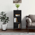 Sideboard 34.5x32.5x90 cm carved wood black