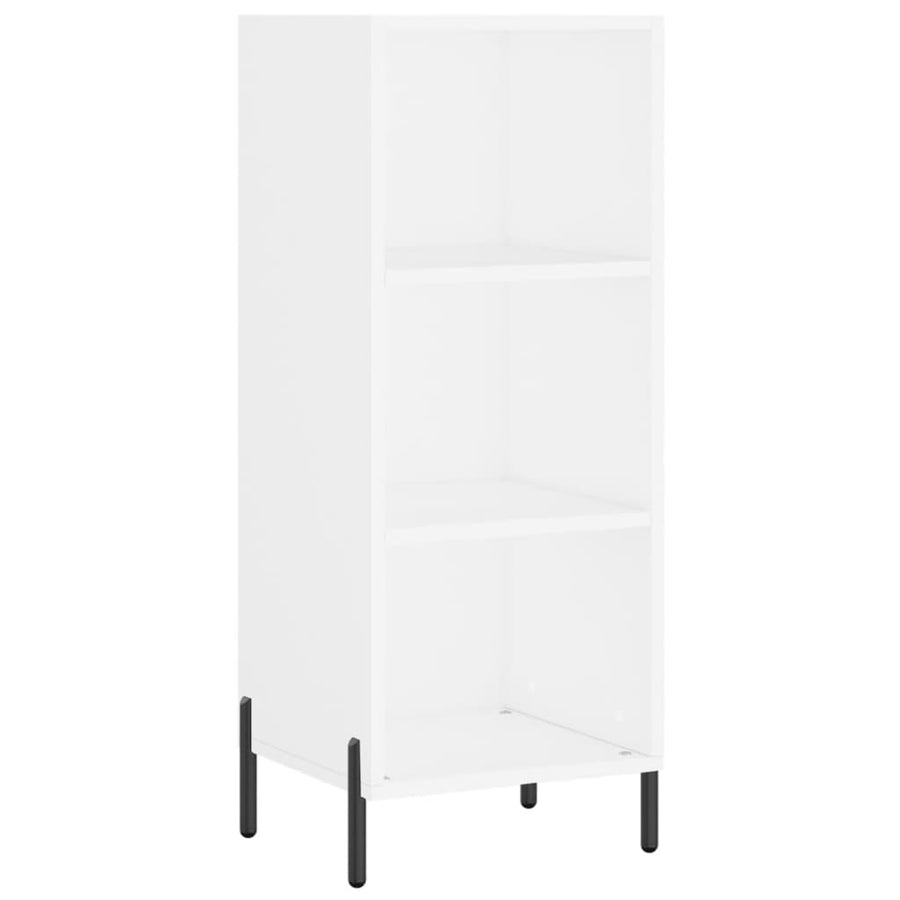 Dressoir 34,5X32,5X90 Cm Bewerkt Hout Wit