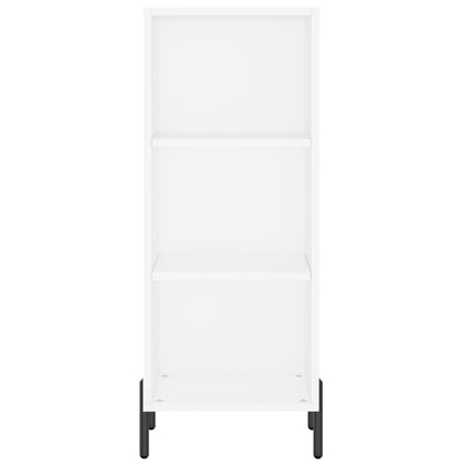 Dressoir 34,5X32,5X90 Cm Bewerkt Hout Wit